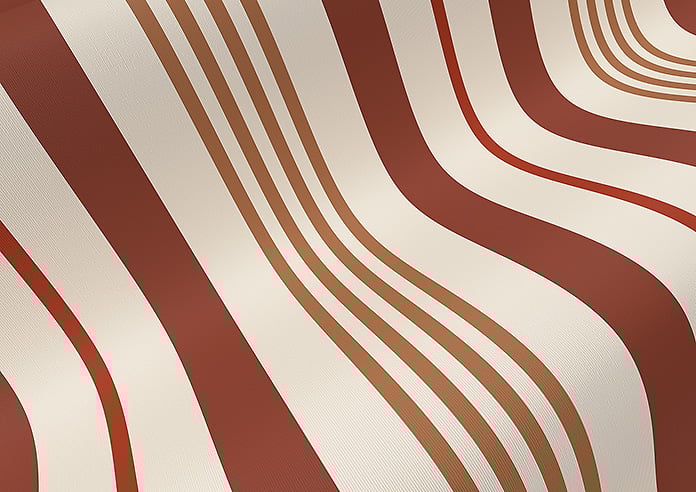 The British Stripe Co. George, Teignbridge No.1 - Roller Blind - Image 4